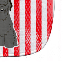 Load image into Gallery viewer, Patriotic USA Briard Black Baby Bib BB3076BIB