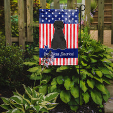 Load image into Gallery viewer, Patriotic USA Briard Black Garden Flag - Outdoor Decorative Yard Flag