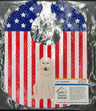 Load image into Gallery viewer, Patriotic USA Great Pyrenese Baby Bib BB3078BIB