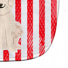 Load image into Gallery viewer, Patriotic USA Great Pyrenese Baby Bib BB3078BIB