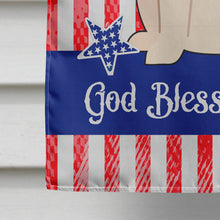 Load image into Gallery viewer, Patriotic USA Great Pyrenese Flag Canvas House Size BB3078CHF