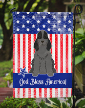Load image into Gallery viewer, Patriotic USA Cocker Spaniel Black Garden Flag - Outdoor Decorative Yard Flag