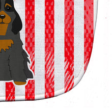 Load image into Gallery viewer, Patriotic USA Cocker Spaniel Black Tan Baby Bib BB3088BIB