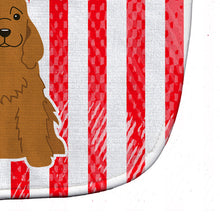 Load image into Gallery viewer, Patriotic USA Cocker Spaniel Red Baby Bib BB3090BIB