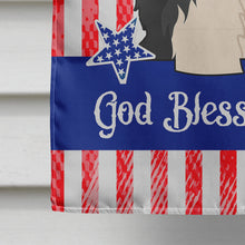 Load image into Gallery viewer, Patriotic USA Old English Sheepdog Flag Canvas House Size BB3091CHF