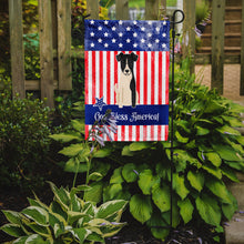 Load image into Gallery viewer, Patriotic USA Smooth Fox Terrier Garden Flag - Outdoor Decorative Yard Flag