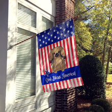 Load image into Gallery viewer, Patriotic USA Pekingnese Tan Flag Canvas House Size BB3097CHF