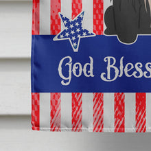 Load image into Gallery viewer, Patriotic USA Pekingnese Black Flag Canvas House Size BB3102CHF