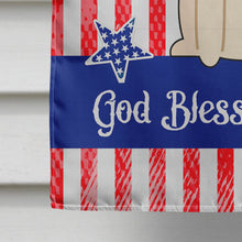 Load image into Gallery viewer, Patriotic USA Jack Russell Terrier Flag Canvas House Size BB3103CHF