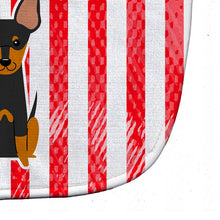 Load image into Gallery viewer, Patriotic USA English Toy Terrier Baby Bib
