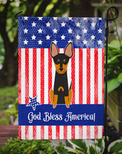 Load image into Gallery viewer, Patriotic USA English Toy Terrier Garden Flag - Outdoor Decorative Yard Flag