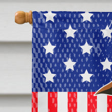 Load image into Gallery viewer, Patriotic USA Chinese Chongqing Dog Flag Canvas House Size BB3106CHF