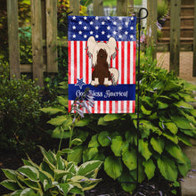 Load image into Gallery viewer, Patriotic USA Chinese Crested Cream Garden Flag - Outdoor Decorative Yard Flag