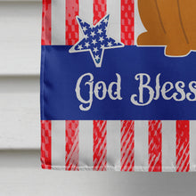 Load image into Gallery viewer, Patriotic USA Fawn Boxer Flag Canvas House Size BB3110CHF