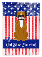 Load image into Gallery viewer, Patriotic USA Flashy Fawn Boxer Garden Flag - Outdoor Decorative Yard Flag BB3111GF