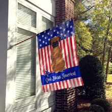 Load image into Gallery viewer, Patriotic USA Brindle Boxer Flag Canvas House Size BB3112CHF