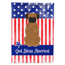 Load image into Gallery viewer, Patriotic USA Brindle Boxer Flag Canvas House Size BB3112CHF