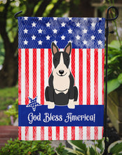 Load image into Gallery viewer, Patriotic USA Bull Terrier Black White Garden Flag - Outdoor Decorative Yard Flag BB3128GF