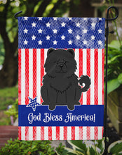 Load image into Gallery viewer, Patriotic USA Chow Chow Black Garden Flag - Outdoor Decorative Yard Flag BB3138GF