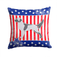 Load image into Gallery viewer, USA Patriotic English Setter Throw Pillow - 14x14 Decorative Pillow – Art for Your Home &amp; Patio BB3281PW1414