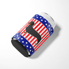 Load image into Gallery viewer, USA Patriotic Dachshund Can or Bottle Hugger BB3282CC