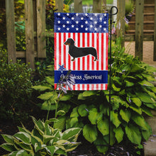 Load image into Gallery viewer, USA Patriotic Dachshund Garden Flag - Outdoor Decorative Yard Flag BB3282GF