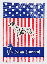 Load image into Gallery viewer, USA Patriotic Dalmatian Flag Canvas House Size BB3283CHF