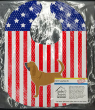 Load image into Gallery viewer, USA Patriotic Bloodhound Baby Bib BB3284BIB