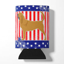 Load image into Gallery viewer, USA Patriotic Bloodhound Can or Bottle Hugger BB3284CC