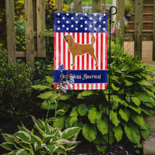 Load image into Gallery viewer, USA Patriotic Bloodhound Garden Flag - Outdoor Decorative Yard Flag BB3284GF