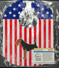 Load image into Gallery viewer, USA Patriotic Welsh Terrier Baby Bib BB3285BIB
