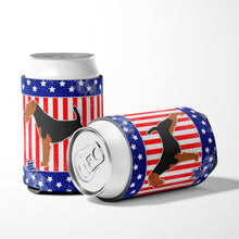 Load image into Gallery viewer, USA Patriotic Welsh Terrier Can or Bottle Hugger BB3285CC