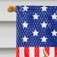 Load image into Gallery viewer, USA Patriotic Pharaoh Hound Flag Canvas House Size BB3288CHF