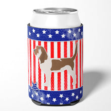 Load image into Gallery viewer, USA Patriotic Grand Basset Griffon Vendeen Can or Bottle Hugger BB3290CC