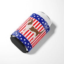 Load image into Gallery viewer, USA Patriotic Grand Basset Griffon Vendeen Can or Bottle Hugger BB3290CC