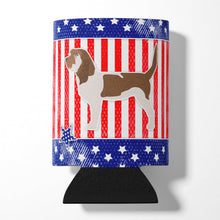 Load image into Gallery viewer, USA Patriotic Grand Basset Griffon Vendeen Can or Bottle Hugger BB3290CC