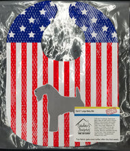 Load image into Gallery viewer, USA Patriotic Kerry Blue Terrier Baby Bib BB3292BIB