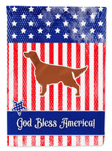Load image into Gallery viewer, IUSA Patriotic rish Setter Garden Flag - Outdoor Decorative Yard Flag BB3293GF