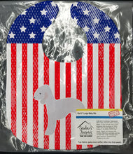 Load image into Gallery viewer, USA Patriotic Bedlington Terrier Baby Bib BB3294BIB