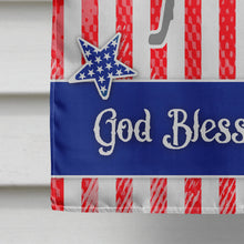 Load image into Gallery viewer, USA Patriotic Scottish Deerhound Flag Canvas House Size BB3296CHF