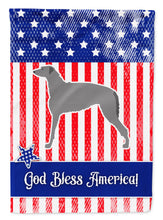 Load image into Gallery viewer, USA Patriotic Scottish Deerhound Garden Flag - Outdoor Decorative Yard Flag BB3296GF