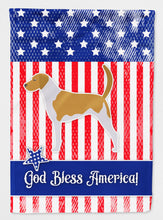 Load image into Gallery viewer, USA Patriotic American Foxhound Flag Canvas House Size BB3298CHF