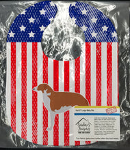 Load image into Gallery viewer, USA Patriotic Borzoi Russian Greyhound Baby Bib BB3299BIB