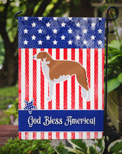 Load image into Gallery viewer, USA Patriotic Borzoi Russian Greyhound Garden Flag - Outdoor Decorative Yard Flag BB3299GF