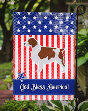 Load image into Gallery viewer, USA Patriotic Welsh Springer Spaniel Garden Flag - Outdoor Decorative Yard Flag BB3300GF