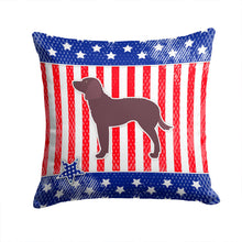 Load image into Gallery viewer, AUSA Patriotic merican Water Spaniel Throw Pillow - 14x14 Decorative Pillow – Art for Your Home &amp; Patio BB3301PW1414