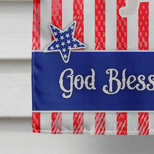Load image into Gallery viewer, USA Patriotic Basset Hound Flag Canvas House Size BB3302CHF