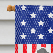 Load image into Gallery viewer, USA Patriotic Irish Wolfhound Flag Canvas House Size BB3303CHF