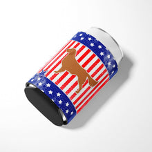 Load image into Gallery viewer, USA Patriotic Golden Retriever Can or Bottle Hugger BB3304CC