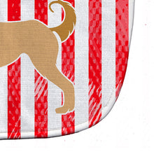 Load image into Gallery viewer, USA Patriotic Afghan Hound Baby Bib BB3306BIB